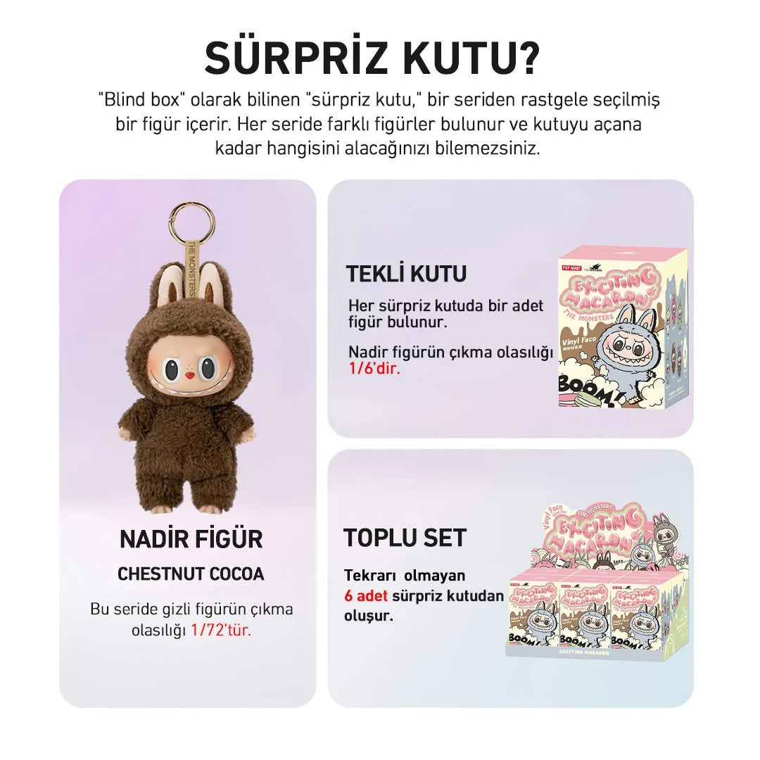 Labubu The Monsters Tasty Macarons BlindBox SERİSİ